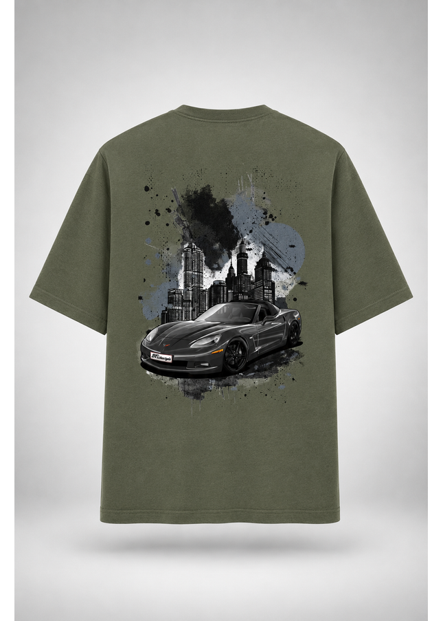 C6 Midnight T-Shirt back - BF Lifestyle