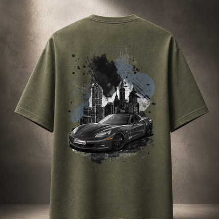 C6 Midnight T-Shirt back - BF Lifestyle