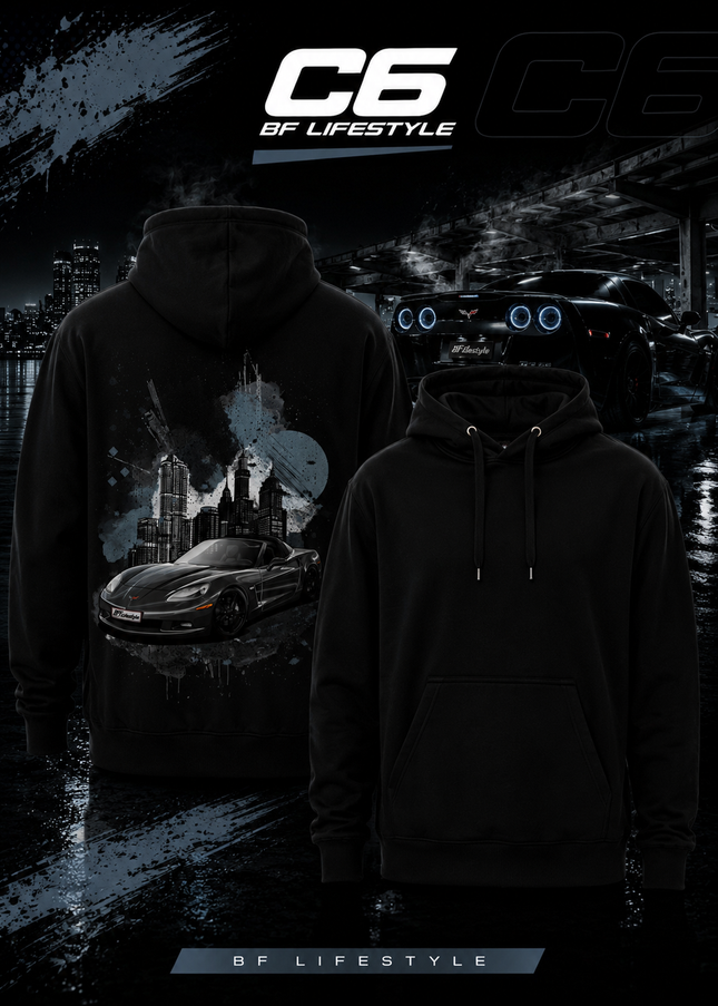 C6 Midnight Hoodie - BF Lifestyle