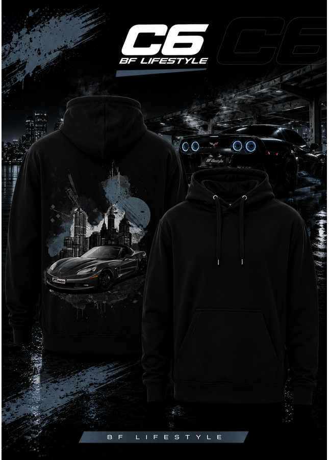 C6 Midnight Hoodie - BF Lifestyle