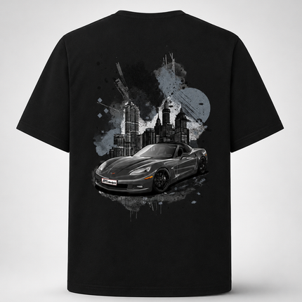 C6 Midnight T-Shirt back - BF Lifestyle